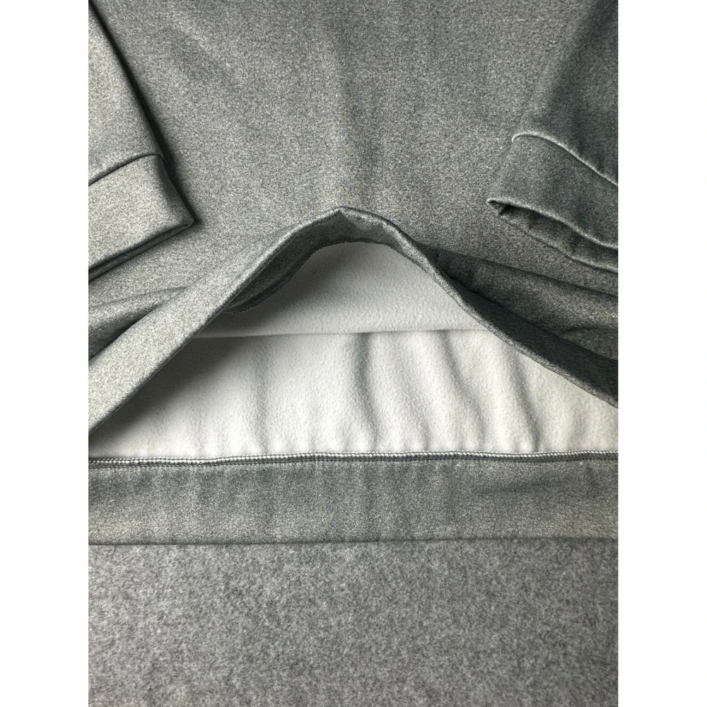 Nike Dri-FIT Mens 3XL Heather Gray Quarter Zip Pullover Fleece Top 860497-012